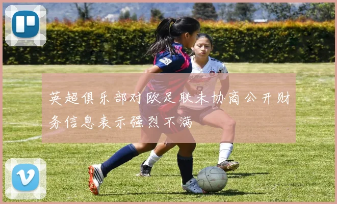 英超俱乐部对欧足联未协商公开财务信息表示强烈不满