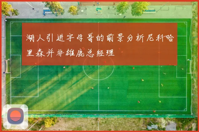 湖人引进字母哥的前景分析尼科哈里森并非雄鹿总经理